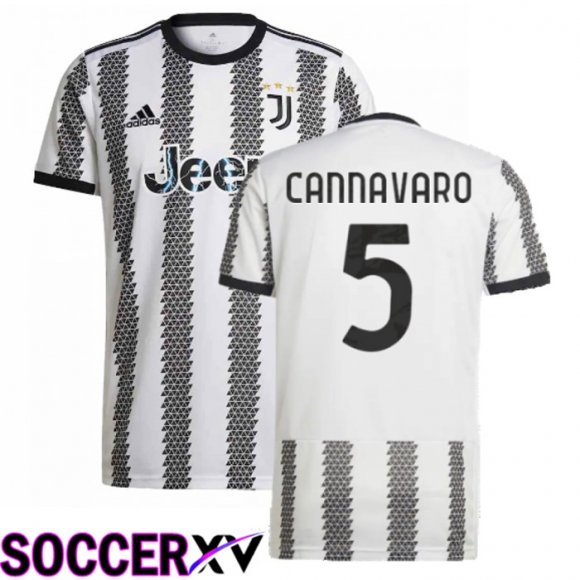 Juventus (Cannavaro 5) Home Jersey 2022/2023