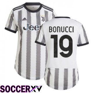 Juventus (Bonucci 19) Womens Home Jersey 2022/2023