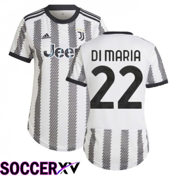 Juventus (Di Maria 22) Womens Home Jersey 2022/2023