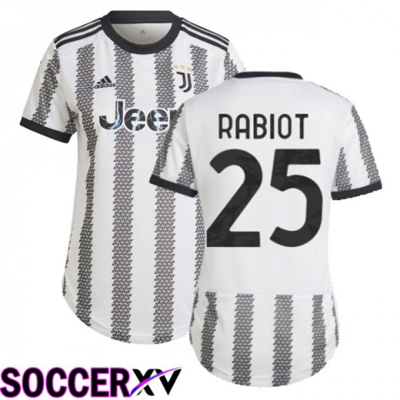 Juventus (Rabiot 25) Womens Home Jersey 2022/2023