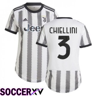 Juventus (Chiellini 3) Womens Home Jersey 2022/2023