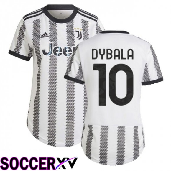 Juventus (Dybala 10) Womens Home Jersey 2022/2023