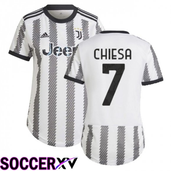 Juventus (Chiesa 7) Womens Home Jersey 2022/2023