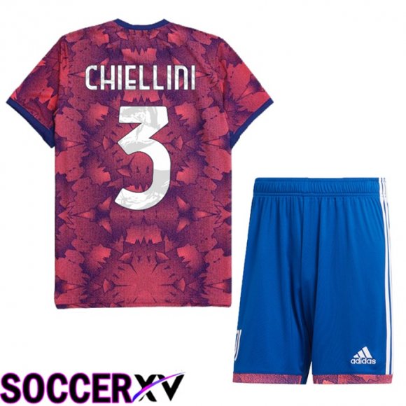 Juventus (Chiellini 3) Kids Third Jersey 2022/2023