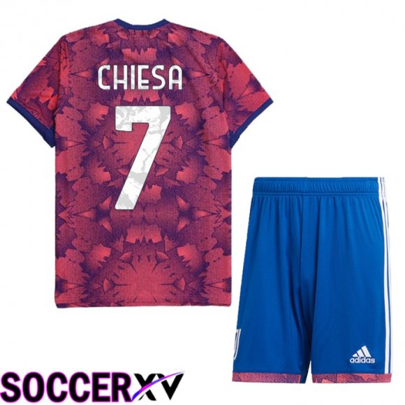 Juventus (Chiesa 7) Kids Third Jersey 2022/2023