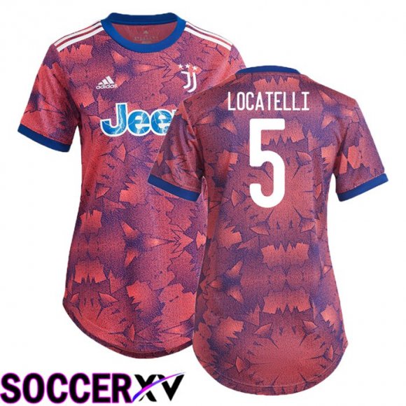 Juventus (Locatelli 5) Womens Third Jersey 2022/2023