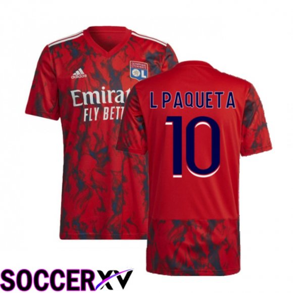 Olympique Lyon (L Paqueta 10) Away Jersey 2022/2023