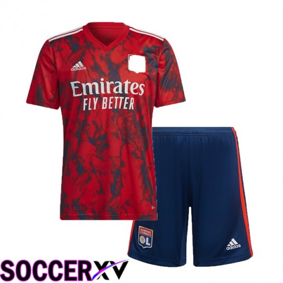 Olympique Lyon Kids Away Jersey 2022/2023