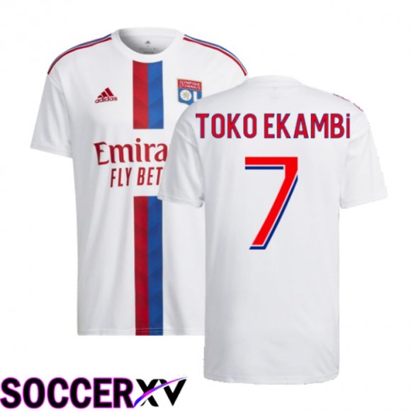 Olympique Lyon (Toko Ekambi 7) Home Jersey 2022/2023