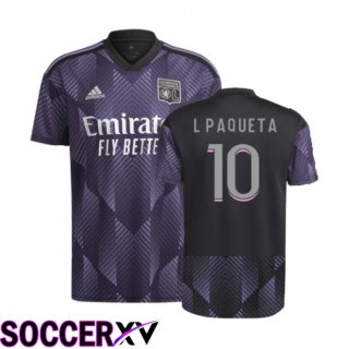 Olympique Lyon (L Paqueta 10) Third Jersey 2022/2023