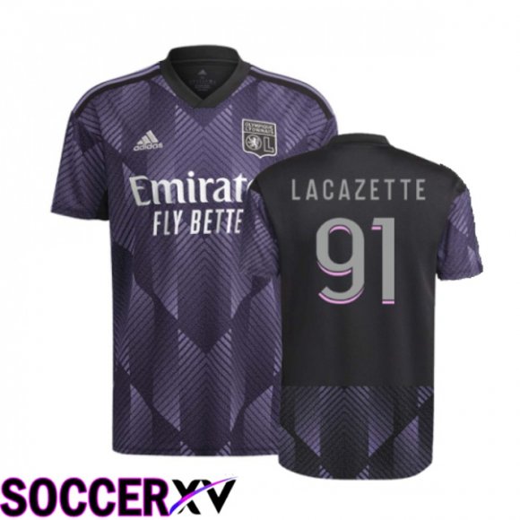 Olympique Lyon (Lacazette 91) Third Jersey 2022/2023