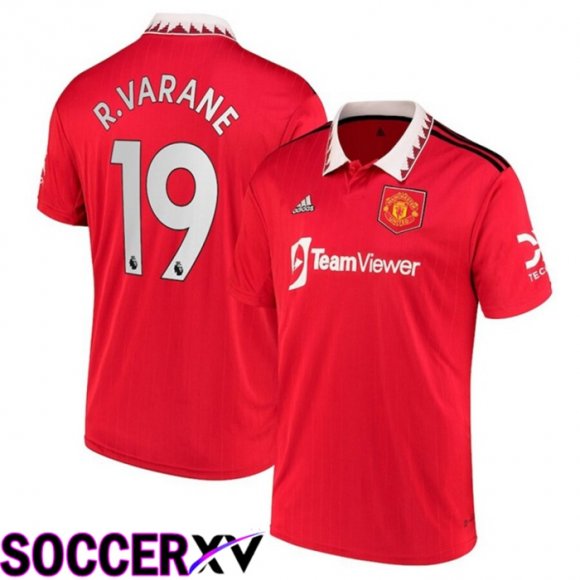 Manchester United (R. VARANE 19) Home Jersey 2022/2023