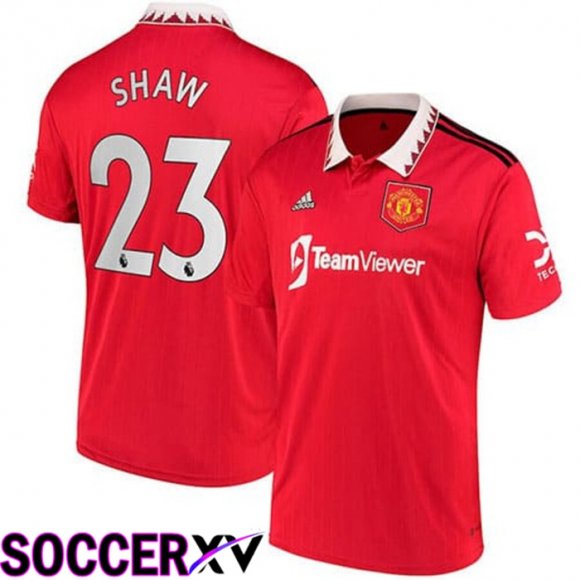 Manchester United (SHAW 23) Home Jersey 2022/2023