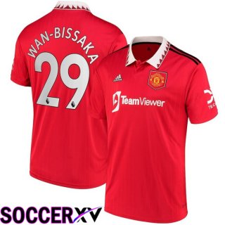 Manchester United (WAN-BISSAKA 29) Home Jersey 2022/2023