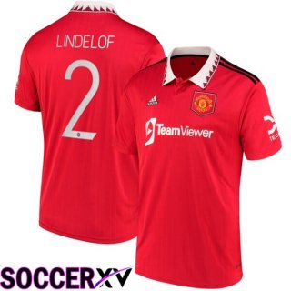 Manchester United (LINDELOF 2) Home Jersey 2022/2023