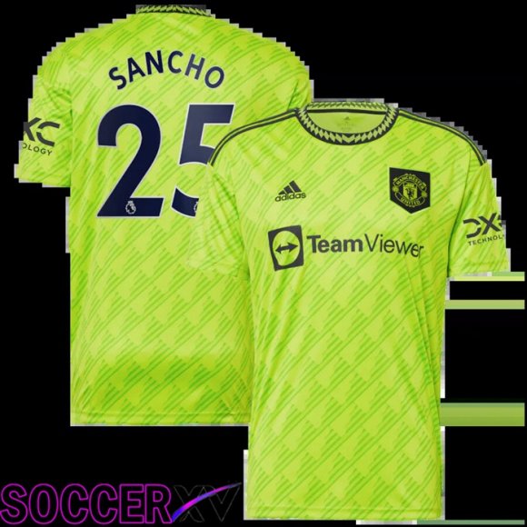 Manchester United (SANCHO 25) Third Jersey 2022/2023