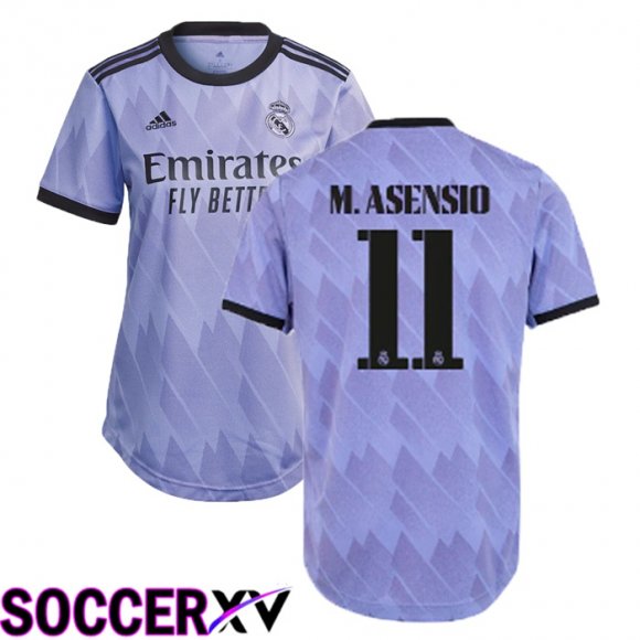 Real Madrid (M.Asensio 11) Womens Away Jersey 2022/2023