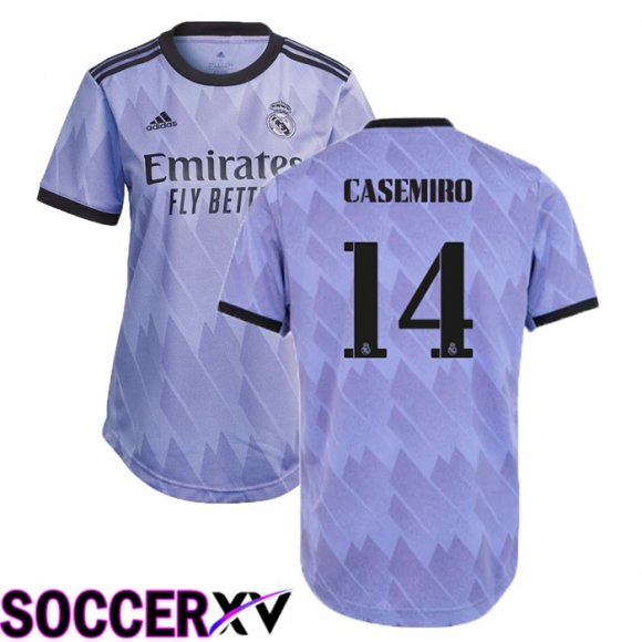 Real Madrid (Casemiro 14) Womens Away Jersey 2022/2023