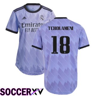 Real Madrid (Tchouameni 18) Womens Away Jersey 2022/2023