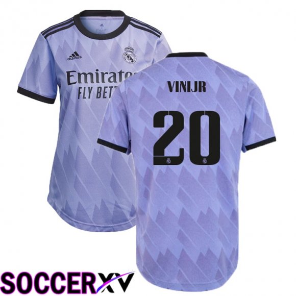 Real Madrid (Vini Jr 20) Womens Away Jersey 2022/2023