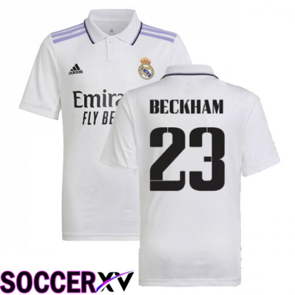 Real Madrid (Beckham 23) Home Jersey 2022/2023