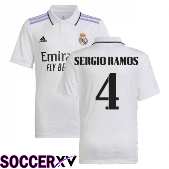 Real Madrid (Sergio Ramos 4) Home Jersey 2022/2023