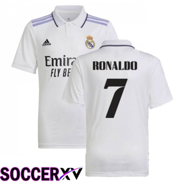 Real Madrid (Ronaldo 7) Home Jersey 2022/2023