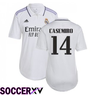 Real Madrid (Casemiro 14) Womens Home Jersey 2022/2023