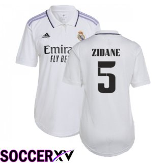 Real Madrid (Zidane 5) Womens Home Jersey 2022/2023