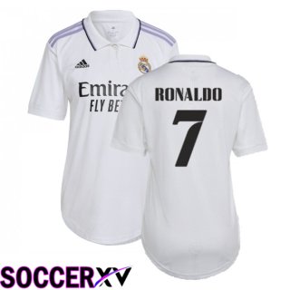 Real Madrid (Ronaldo 7) Womens Home Jersey 2022/2023