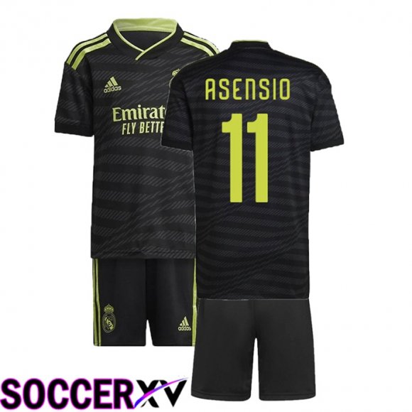 Real Madrid (Asensio 11) Kids Third Jersey 2022/2023