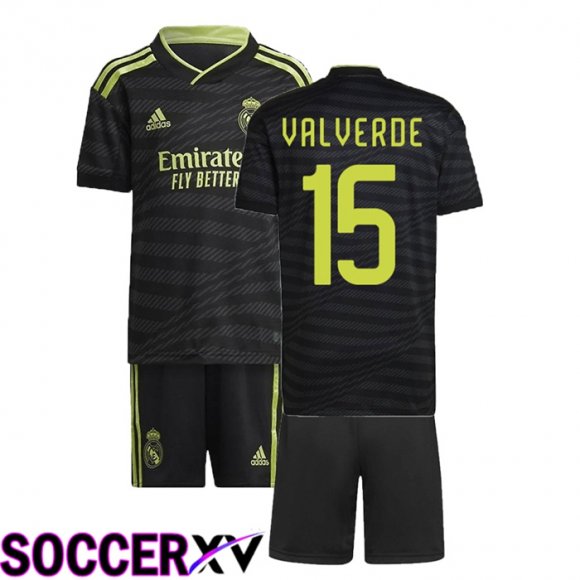 Real Madrid (ValGreen 15) Kids Third Jersey 2022/2023