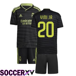 Real Madrid (Vini Jr 20) Kids Third Jersey 2022/2023