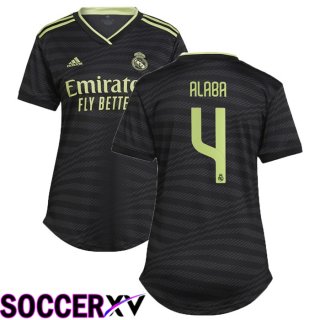 Real Madrid (Alaba 4) Womens Third Jersey 2022/2023