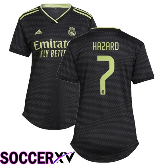 Real Madrid (Hazard 7) Womens Third Jersey 2022/2023