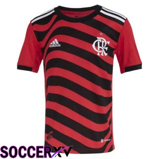 Flamengo Third Jersey Red 2022/2023