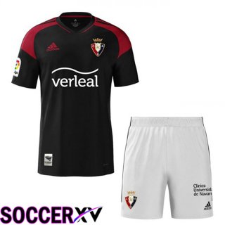 CA Osasuna Kids Away Jersey Black 2022/2023