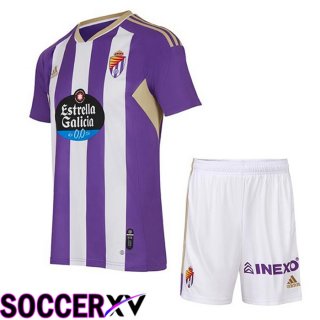 Real Valladolid Kids Home Jersey Purple 2022/2023