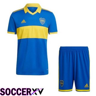 Boca Juniors Kids Home Jersey Blue 2022 2023