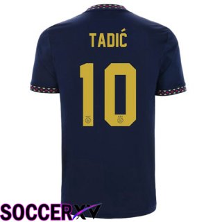 AFC Ajax (Tadić 10) Away Jersey Black 2022/2023