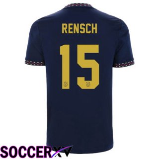 AFC Ajax (Rensch 15) Away Jersey Black 2022/2023