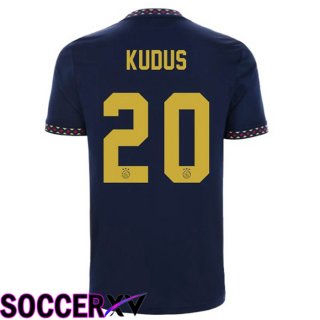 AFC Ajax (Kudus 20) Away Jersey Black 2022/2023