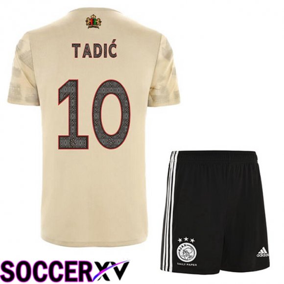 AFC Ajax (Tadić 10) Kids Third Jersey Brown 2022/2023