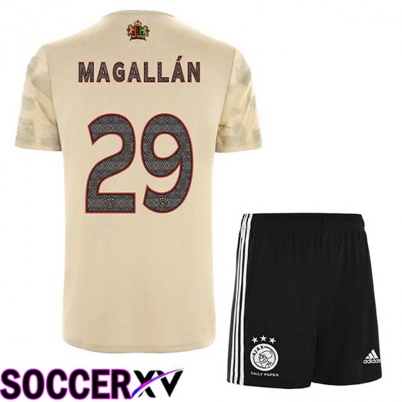 AFC Ajax (Magallán 29) Kids Third Jersey Brown 2022/2023