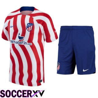 Atletico Madrid Home Jersey + Shorts 2022/2023