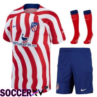 Atletico Madrid Home Jersey (Shorts + Sock) 2022/2023