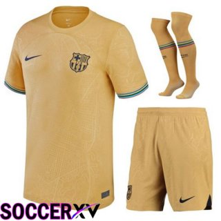 FC Barcelona Away Jersey (Shorts + Sock) 2022/2023