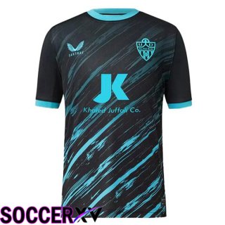 UD Almeria Away Jersey Black Blue 2022/2023