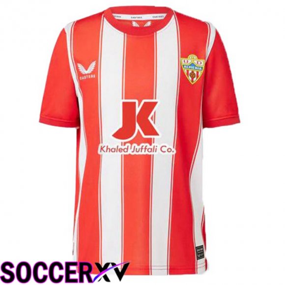 UD Almeria Home Jersey Red White 2022/2023