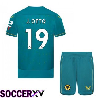 Wolves (J. OTTO 19) Kids Away Jersey 2022/2023